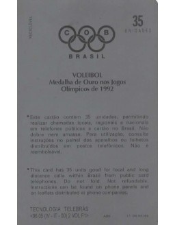 VOLEIBOL - MEDALHA DE OURO NOS JOGOS OLIMPICOS 1992