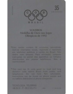 VOLEIBOL - MEDALHA DE OURO NOS JOGOS OLIMPICOS 1992