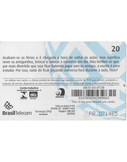 VOLTA AS AULAS 01/04