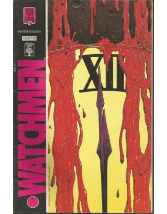 WATCHMEN SERIE DE LUXO 06 DE 06