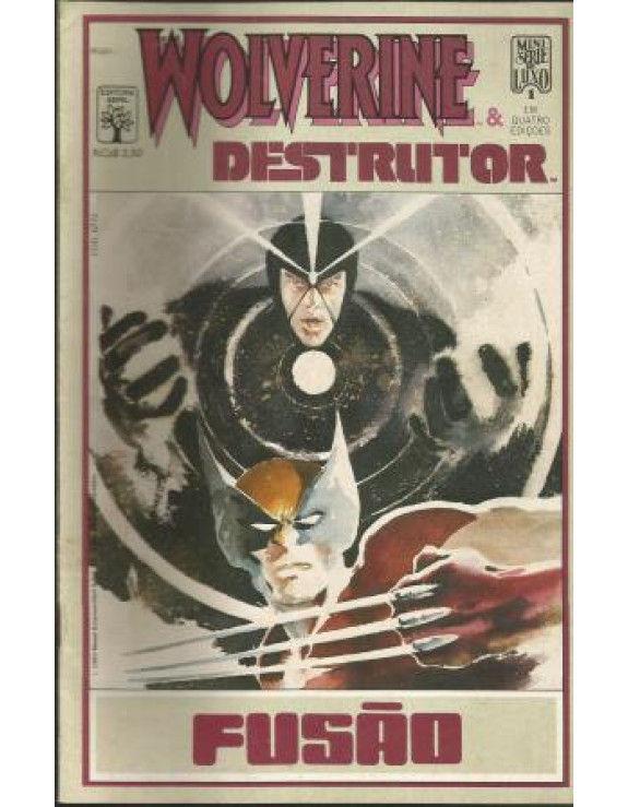 WOLVERINE VS DESTRUTOR  FUSAO 01 DE 04