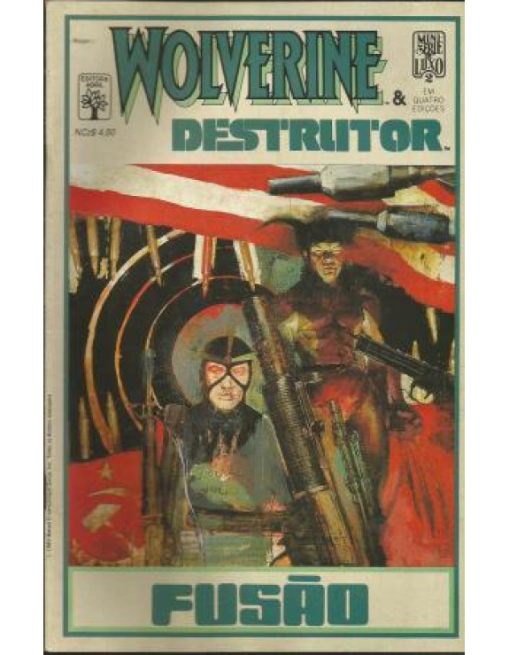 WOLVERINE VS DESTRUTOR  FUSAO 02 DE 04