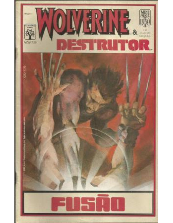 WOLVERINE VS DESTRUTOR  FUSAO 03 DE 04
